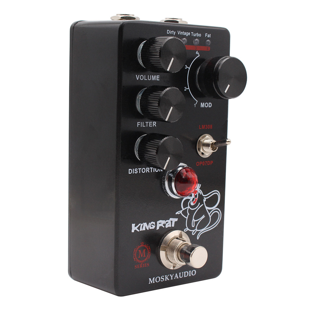 Looper Pedal Guitar - MOSKY King Rat Effetti per chitarra
