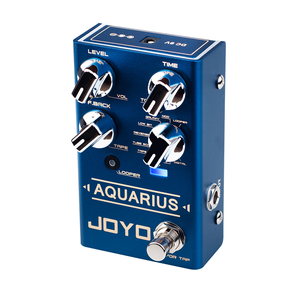 Looper Pedal Guitar - JOYO R-07 AQUARIUS Pedale per Effetti