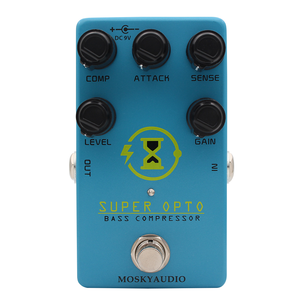 Looper Pedal Guitar - Mosky Super OPTO Compressore ottico per