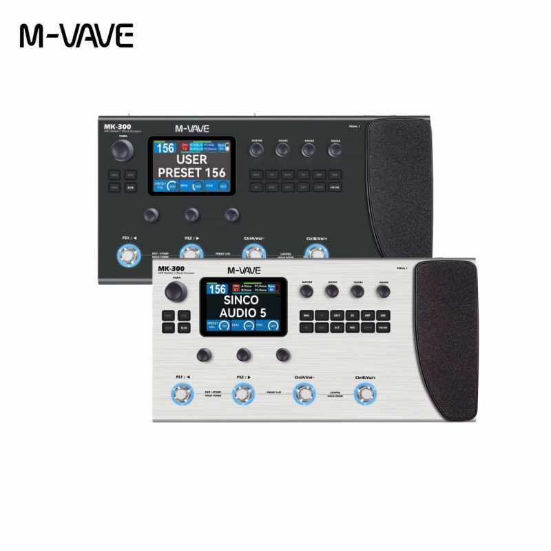 M-VAVE MK-300 Pedale Multi-Eff - Looper Pedal Guitar recensione e prezzo