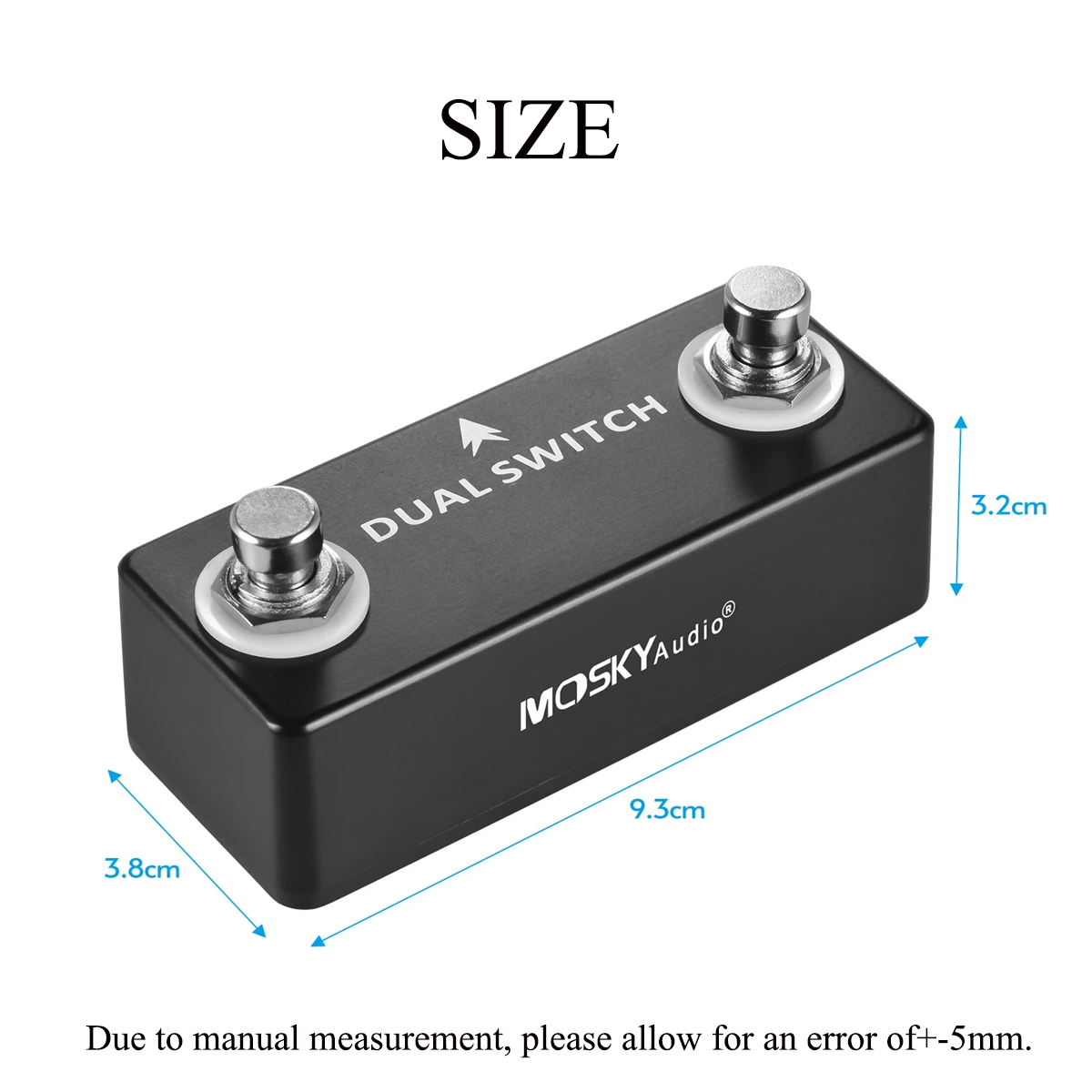 MOSKY DUAL SWITCH Pedale effet - Looper Pedal Guitar recensione e prezzo