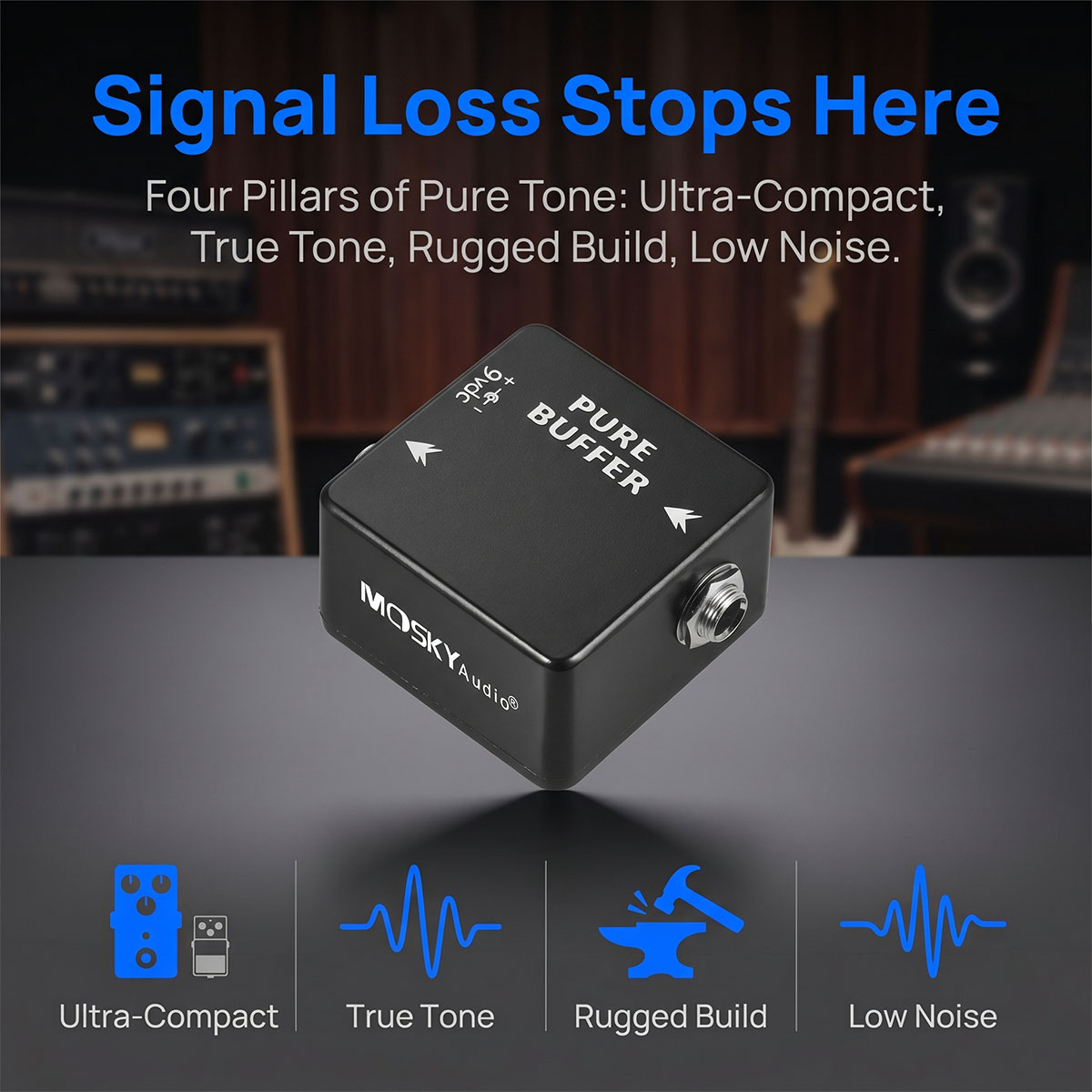 Pedale Effetto Buffer per Chit - Looper Pedal Guitar recensione e prezzo