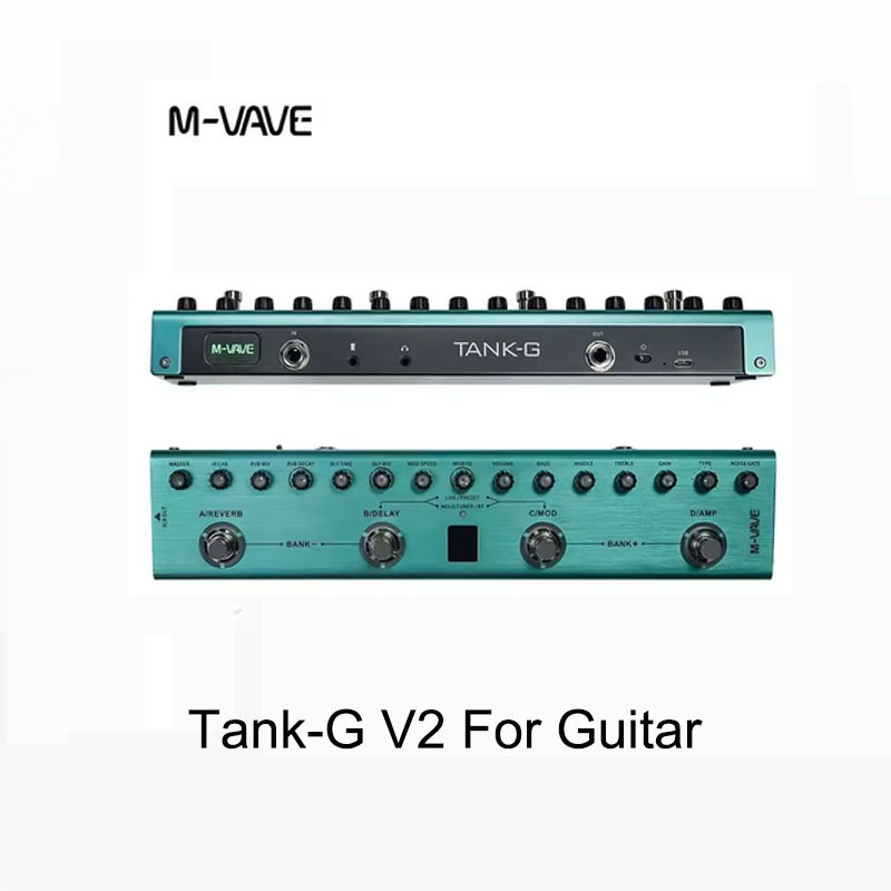 M-VAVE TANK PRO/TANK-G Pedale  - Looper Pedal Guitar recensione e prezzo
