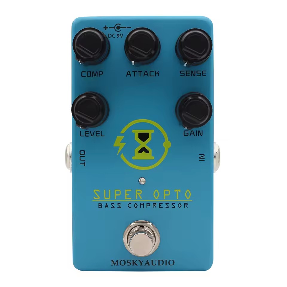 Mosky Super OPTO Bass Compress - Looper Pedal Guitar recensione e prezzo