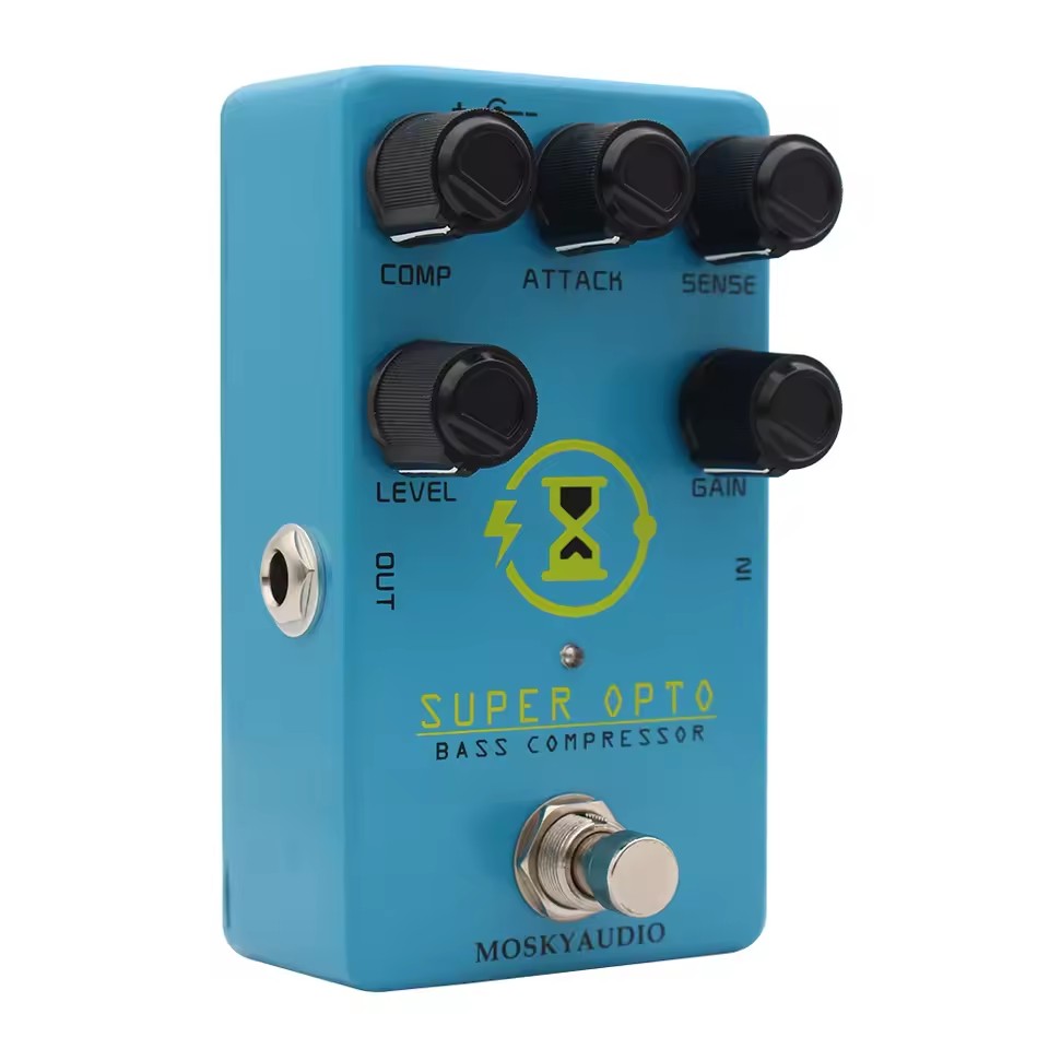 Mosky Super OPTO Bass Compress - Looper Pedal Guitar recensione e prezzo