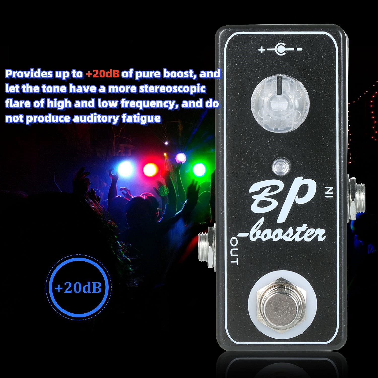 MOSKY Mini BP Booster Clean Bo - Looper Pedal Guitar recensione e prezzo