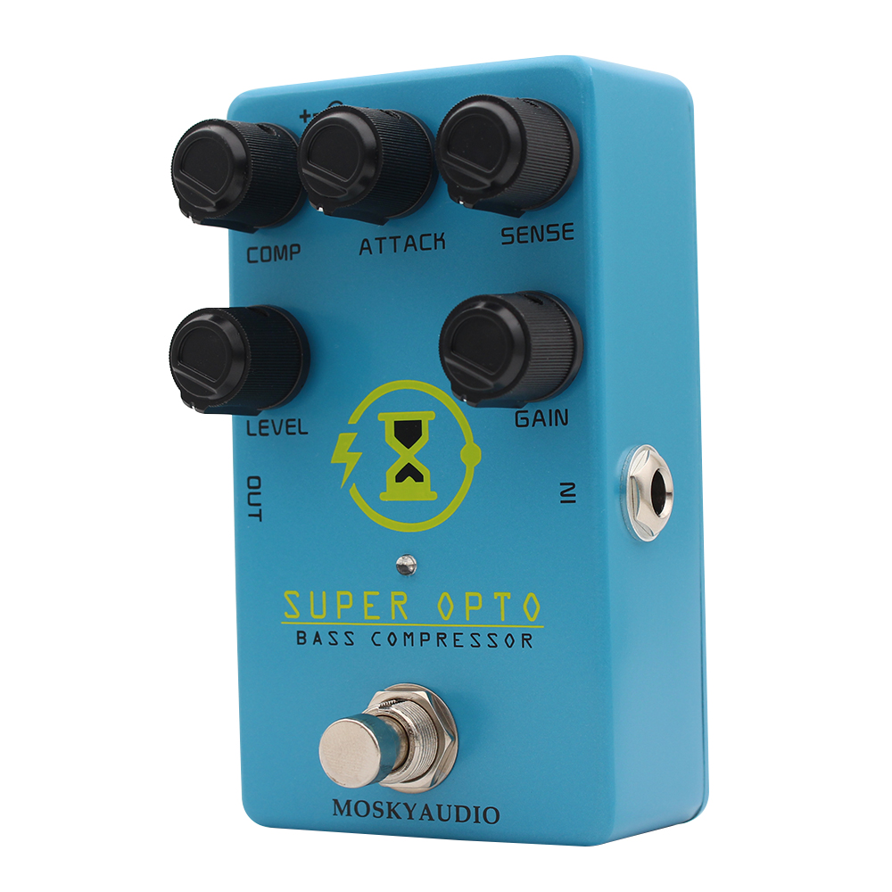Mosky Super OPTO Compressore o - Looper Pedal Guitar recensione e prezzo